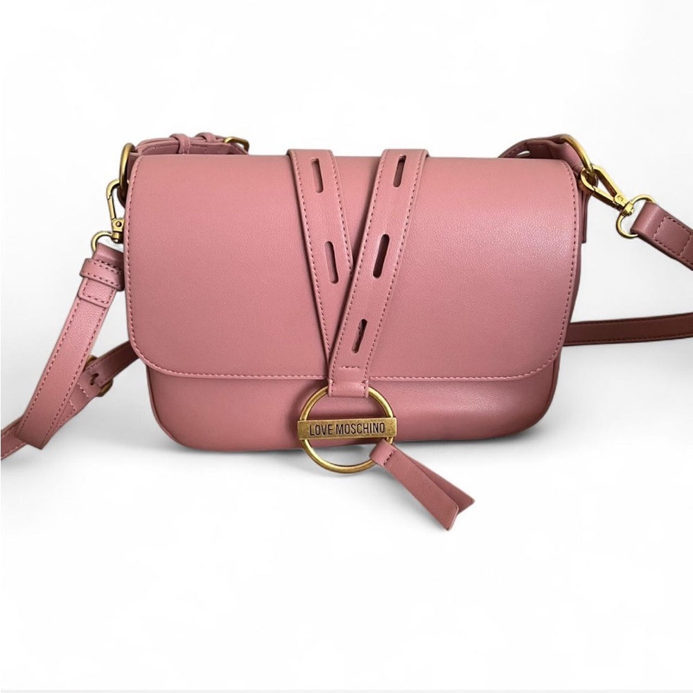Love Moschino Blush Crossbody Bag